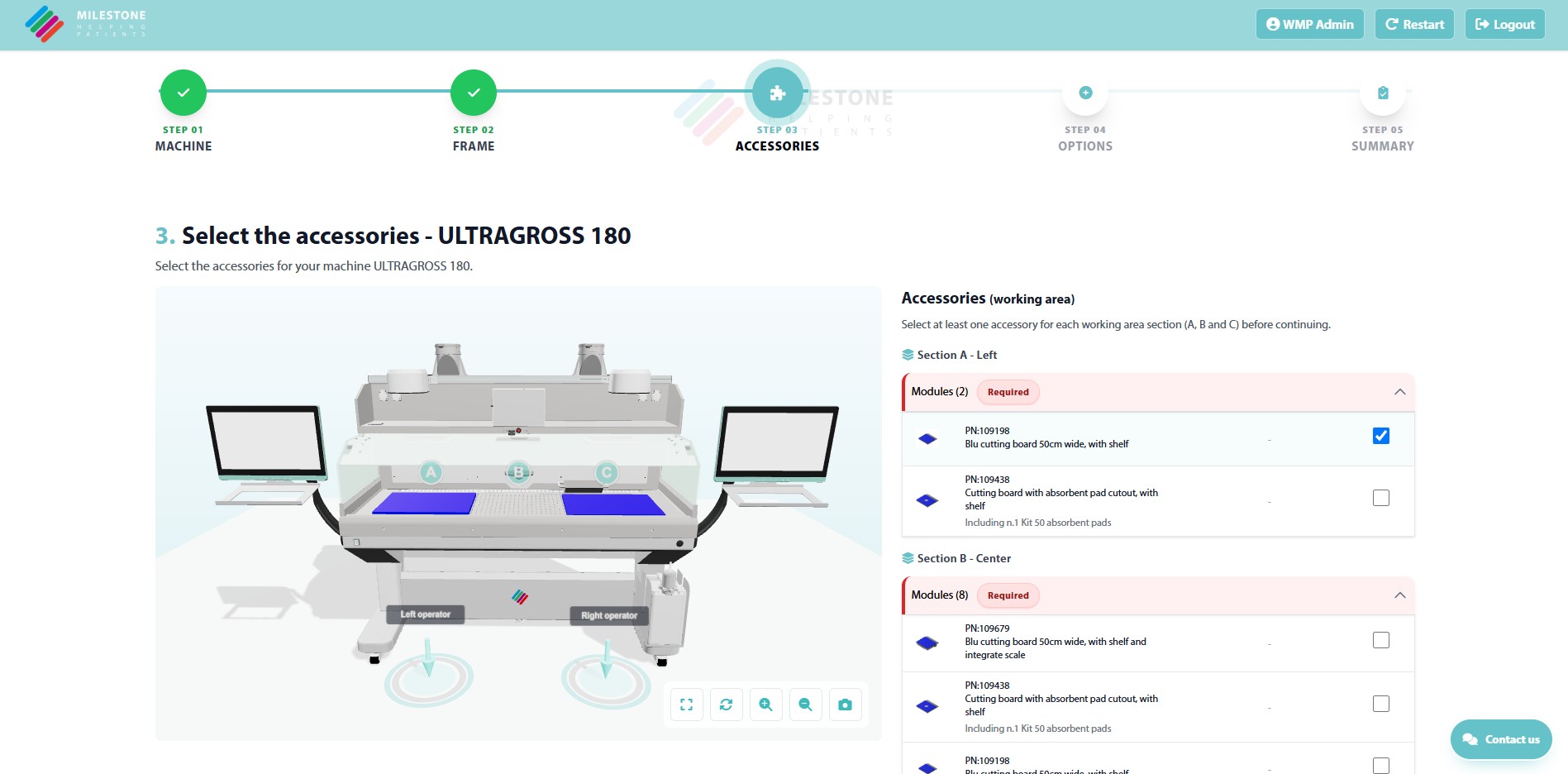 Configuratore preview schermata 3
