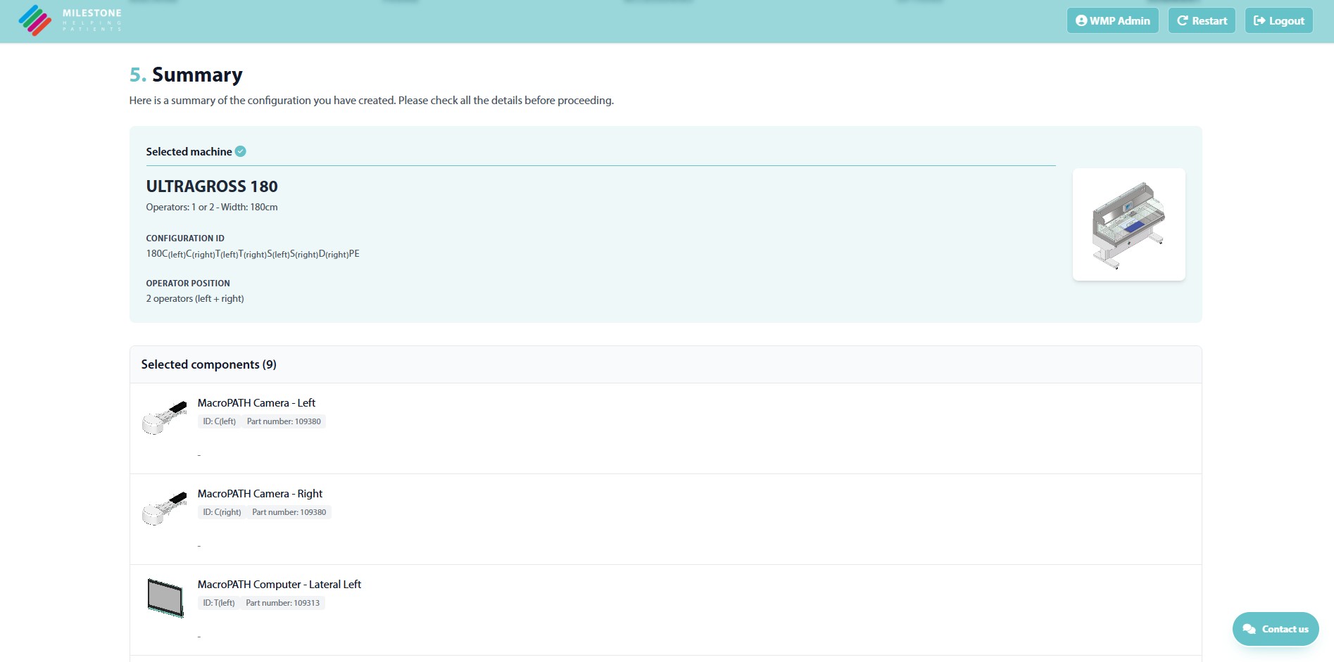 Configuratore preview schermata 4